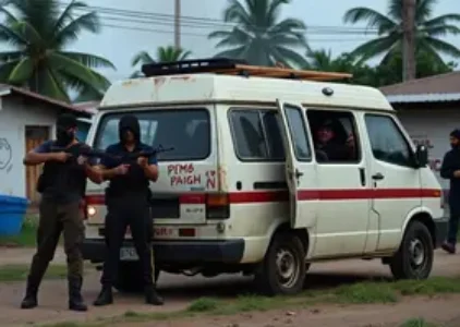 bandidos metralham van